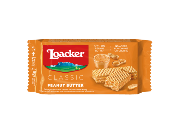 Loacker Wafers Peanut Butter 12ct